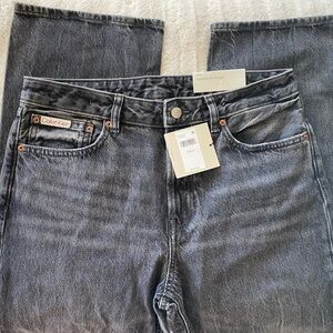 Calvin Klein Men's Straight Jeans - Black Fog